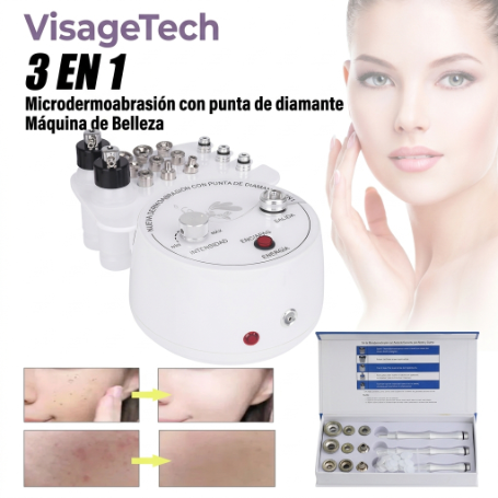 Microdermoabrasión 3 En 1