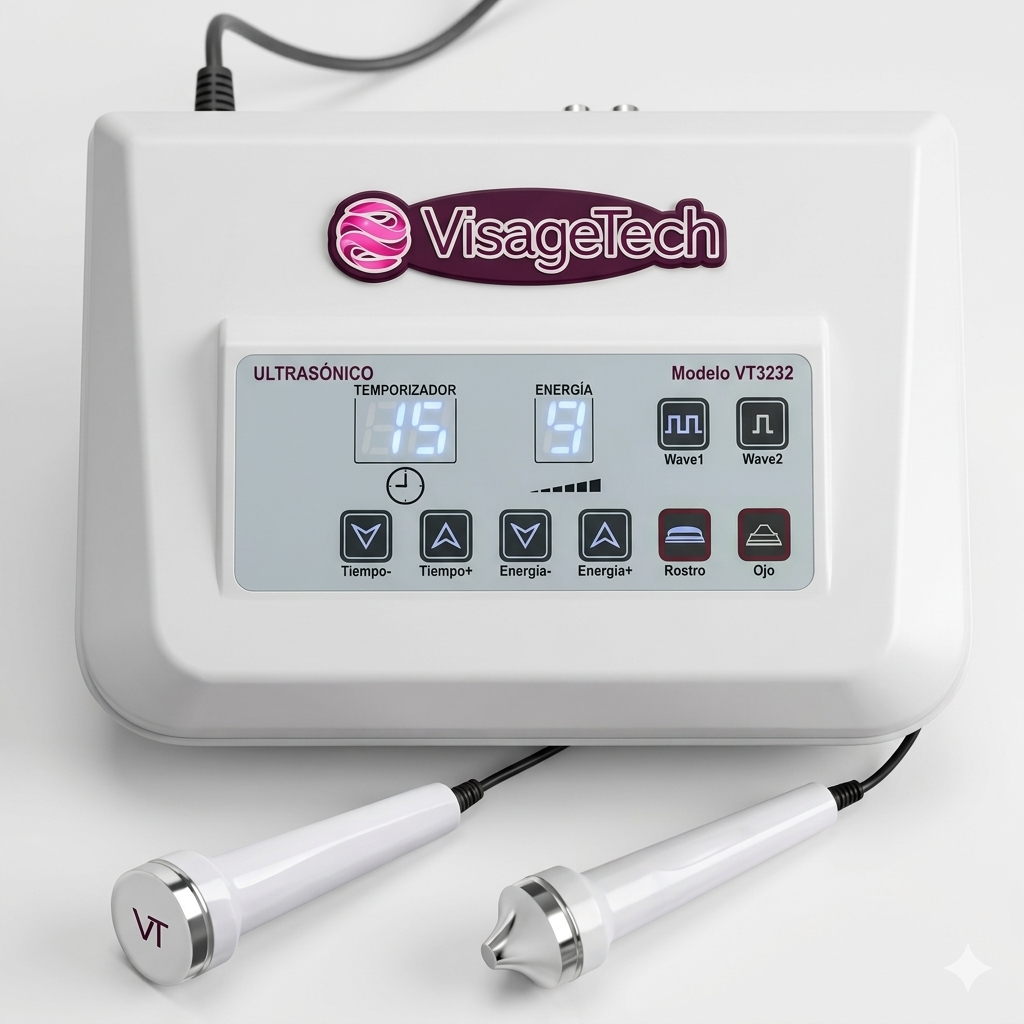 Ultrasonido Facial 2 En 1